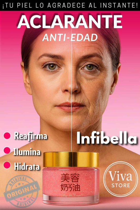 INFIBELLA™ Crema Anti-Edad Hidratante – Rejuvenece tu piel desde la 1ª semana