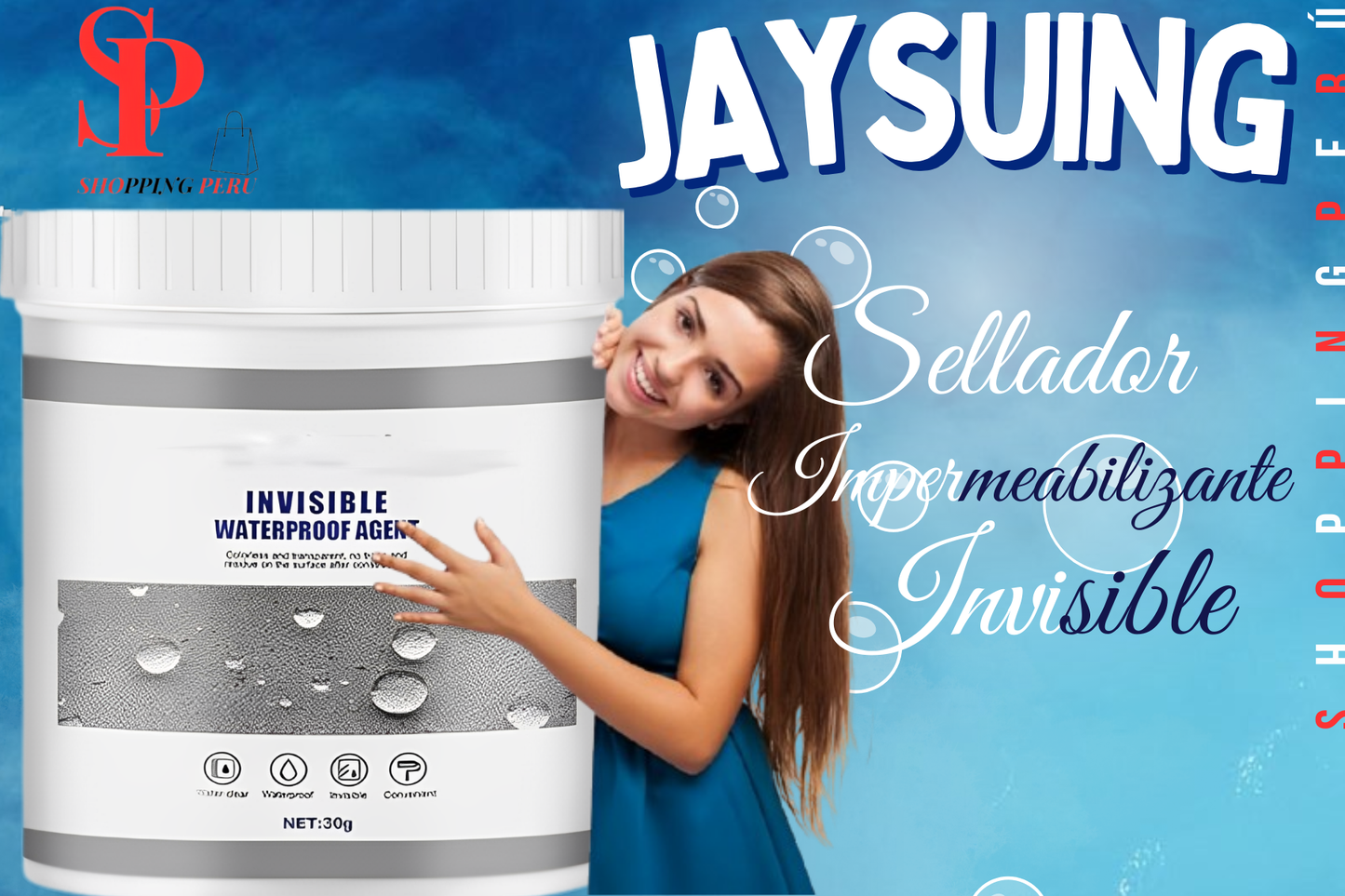 JAYSUING™ SELLADOR IMPERMEABILIZANTE INVISIBLE